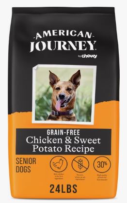 American Journey Grain-Free Senior Chicken & Sweet Potato Recipe Dry Dog Food